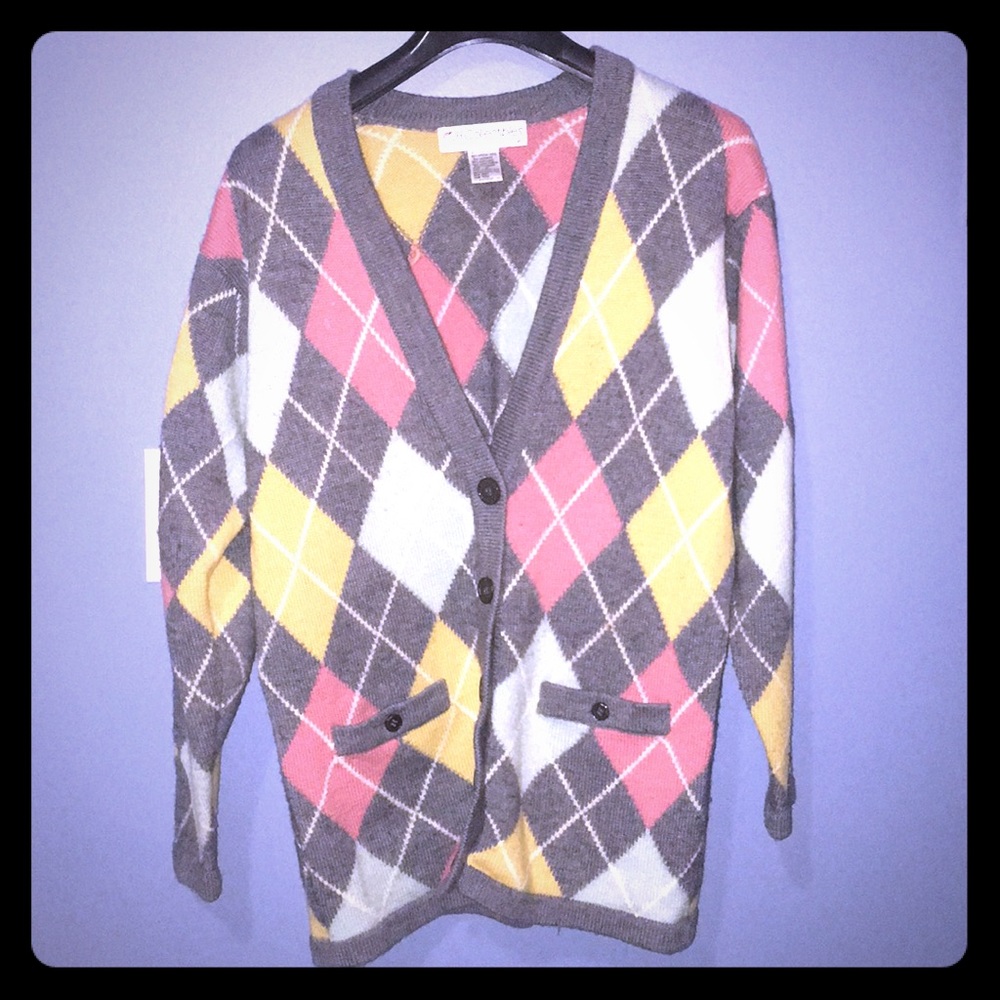 Vintage Men’s JH Collectibles Cardigan Cashmere